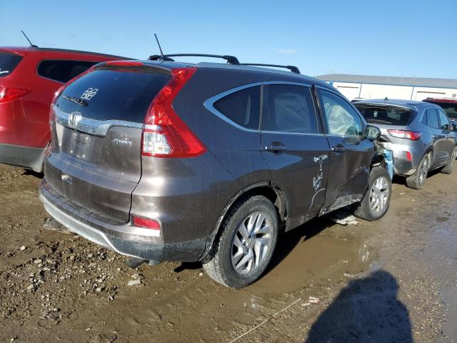 2HKRM4H70FH666677 - 2015 HONDA CR-V EXL BROWN photo 3