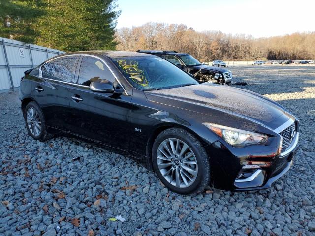 JN1EV7AR8JM430966 - 2018 INFINITI Q50 LUXE BLACK photo 4