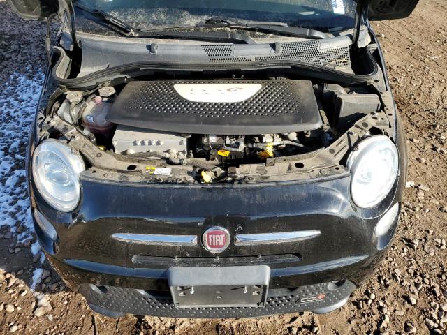 3C3CFFGE3FT544945 - 2015 FIAT 500 ELECTR BLACK photo 11