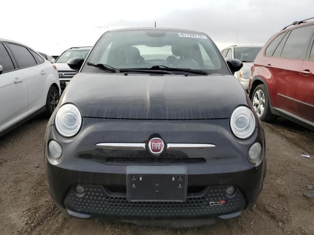 3C3CFFGE3FT544945 - 2015 FIAT 500 ELECTR BLACK photo 5