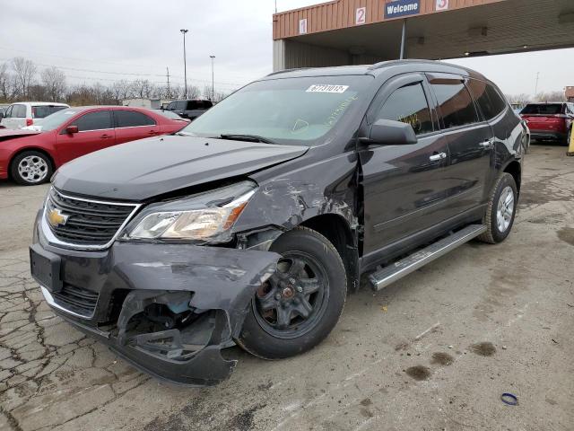 1GNKRFED7FJ****** - 2015 CHEVROLET TRAVERSE CHARCOAL photo 1