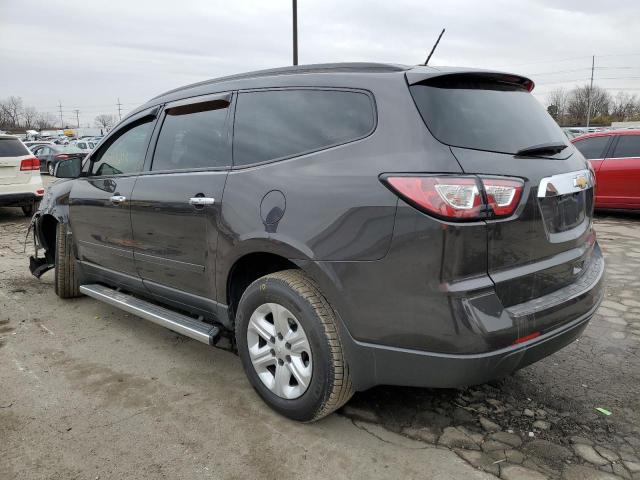 1GNKRFED7FJ****** - 2015 CHEVROLET TRAVERSE CHARCOAL photo 2