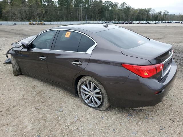 JN1EV7AP0GM302485 - 2016 INFINITI Q50 PREMIU BROWN photo 2