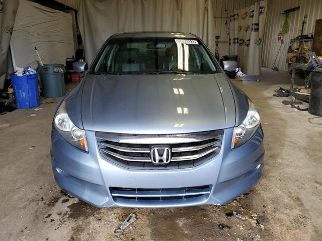 1HGCP3F82BA018988 - 2011 HONDA ACCORD EXL BLUE photo 5