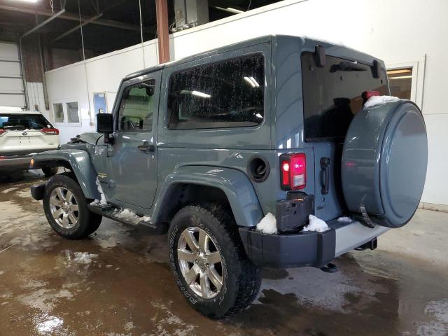 1C4AJWBG3EL321065 - 2014 JEEP WRANGLER S BLUE photo 2