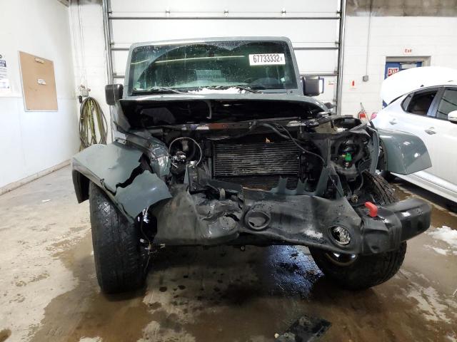 1C4AJWBG3EL321065 - 2014 JEEP WRANGLER S BLUE photo 5