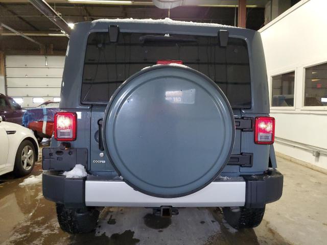 1C4AJWBG3EL321065 - 2014 JEEP WRANGLER S BLUE photo 6