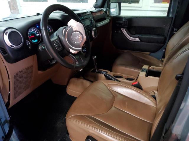 1C4AJWBG3EL321065 - 2014 JEEP WRANGLER S BLUE photo 7