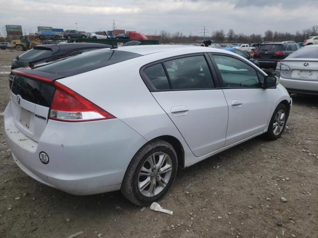 JHMZE2H74AS018415 - 2010 HONDA INSIGHT WHITE photo 3