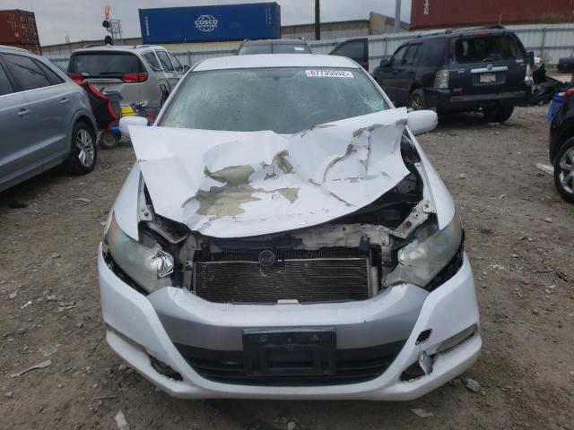 JHMZE2H74AS018415 - 2010 HONDA INSIGHT WHITE photo 5