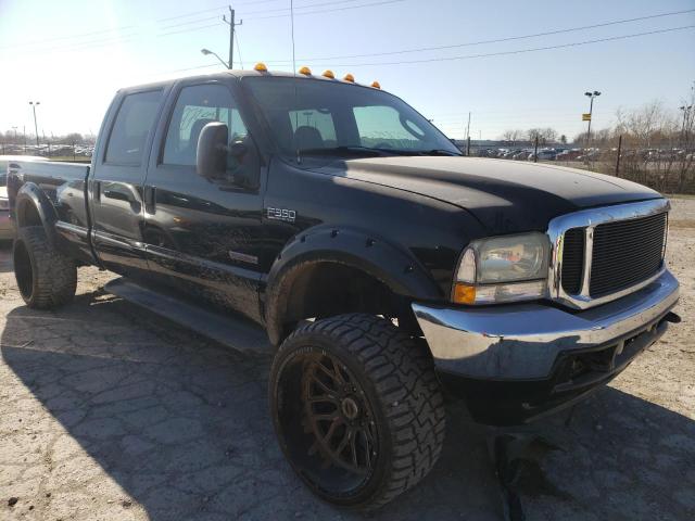 1FTSW31P84ED63160 - 2004 FORD F350 SRW S BLACK photo 4