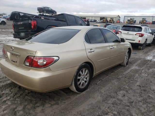 JTHBF30G430135748 - 2003 LEXUS ES 300 GOLD photo 3