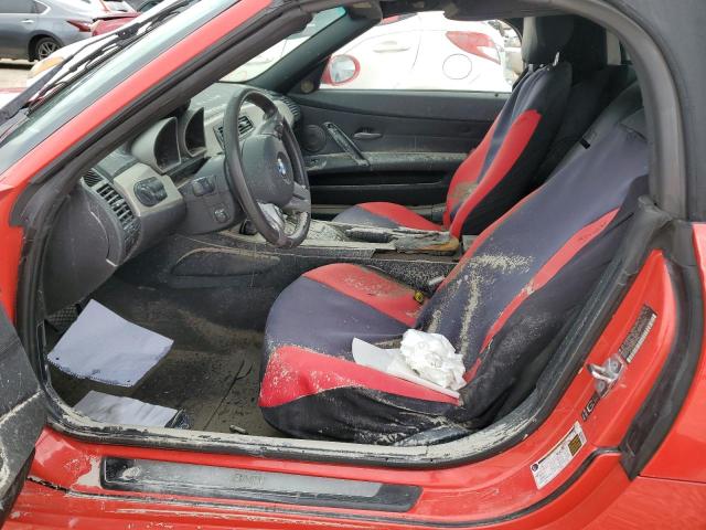 4USBT53565LU11309 - 2005 BMW Z4 3.0 RED photo 7