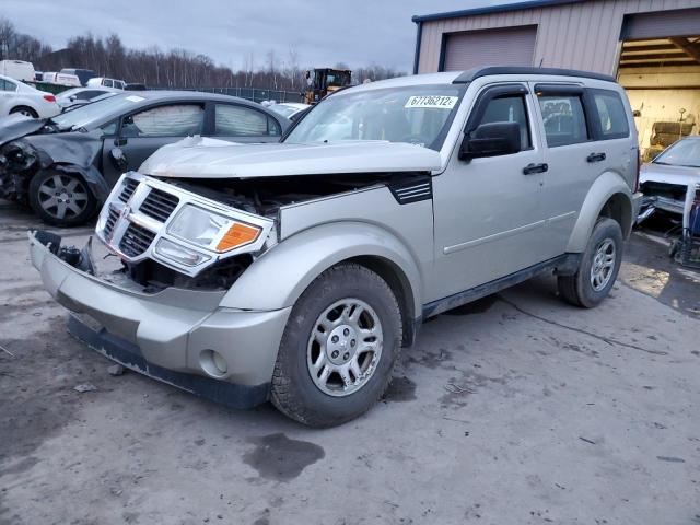 1D8GU28K39W532925 - 2009 DODGE NITRO SE SILVER photo 1