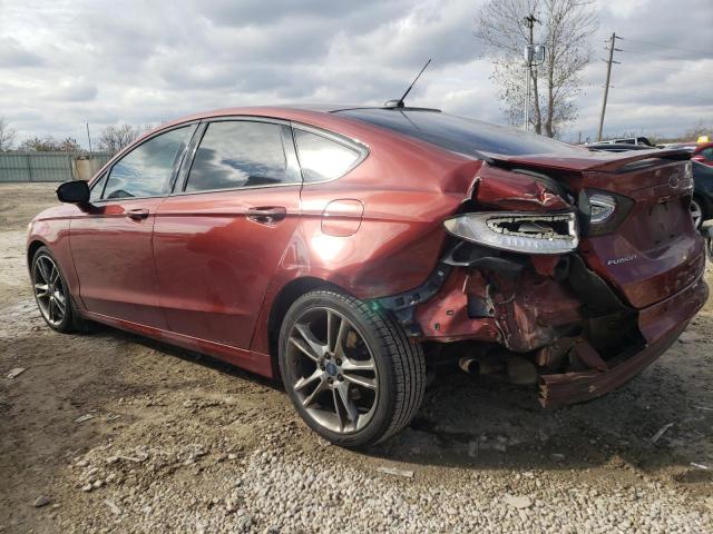 3FA6P0K99ER141258 - 2014 FORD FUSION TIT ORANGE photo 2