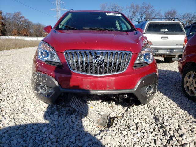 KL4CJBSB0GB525461 - 2016 BUICK ENCORE CON RED photo 5