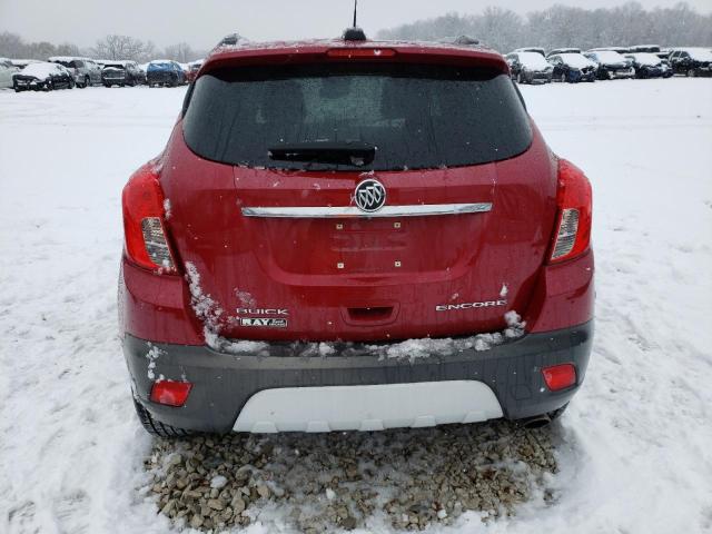 KL4CJBSB0GB525461 - 2016 BUICK ENCORE CON RED photo 6