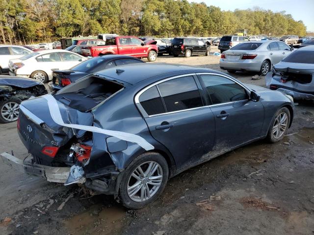 JN1DV6AP2CM701446 - 2012 INFINITI G25 BASE GRAY photo 3