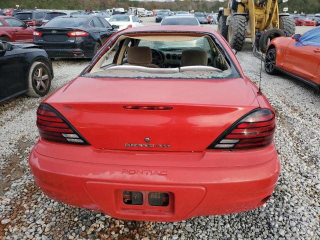 1G2NF52F24M532887 - 2004 PONTIAC GRAND AM S RED photo 6