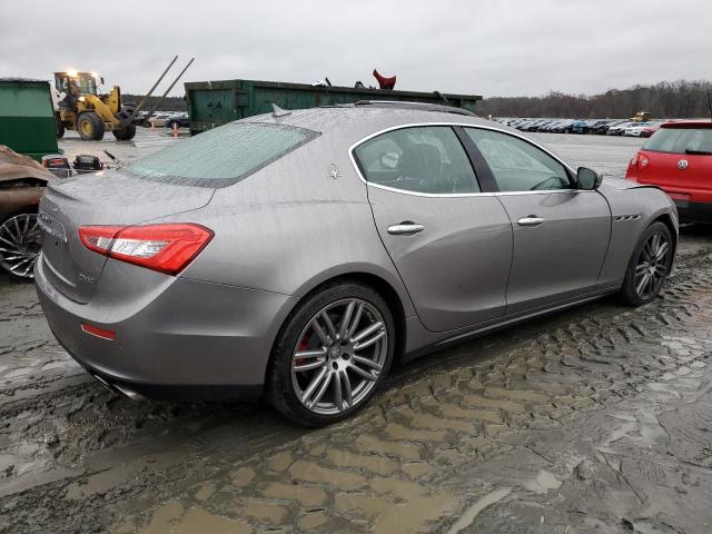 ZAM57XSL6H1****** - 2017 MASERATI GHIBLI LUX GRAY photo 3