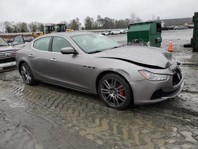 ZAM57XSL6H1****** - 2017 MASERATI GHIBLI LUX GRAY photo 4