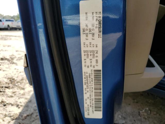 2D8HN54P48R793878 - 2008 DODGE GRAND CARA BLUE photo 13