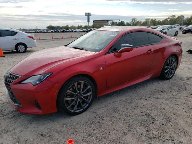 JTHHA5BC6K5010301 - 2019 LEXUS RC 300 RED photo 1