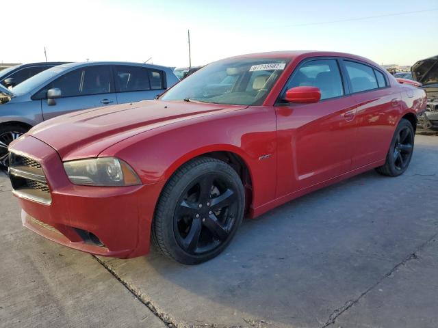 2C3CDXCT7DH648019 - 2013 DODGE CHARGER R/ RED photo 1