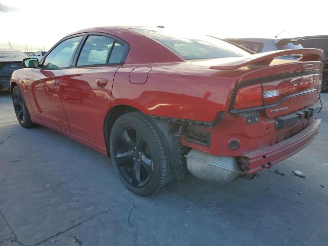 2C3CDXCT7DH648019 - 2013 DODGE CHARGER R/ RED photo 2