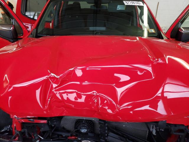 1GCRYDED1LZ217852 - 2020 CHEVROLET SILVERADO RED photo 11