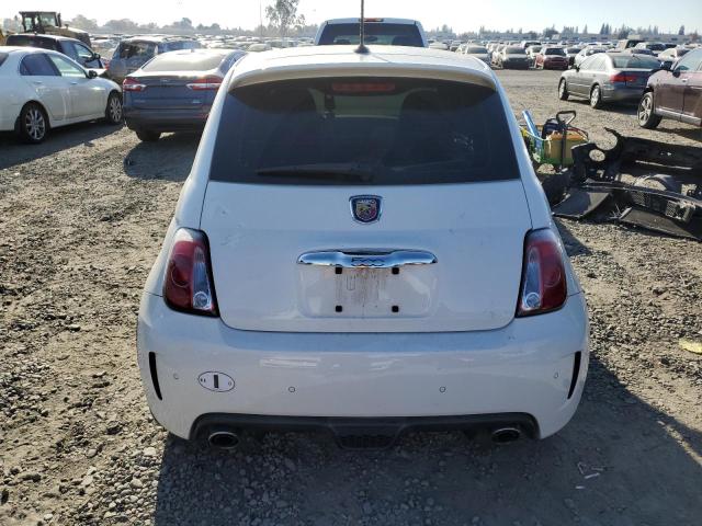 3C3CFFFH9FT522377 - 2015 FIAT 500 ABARTH WHITE photo 6