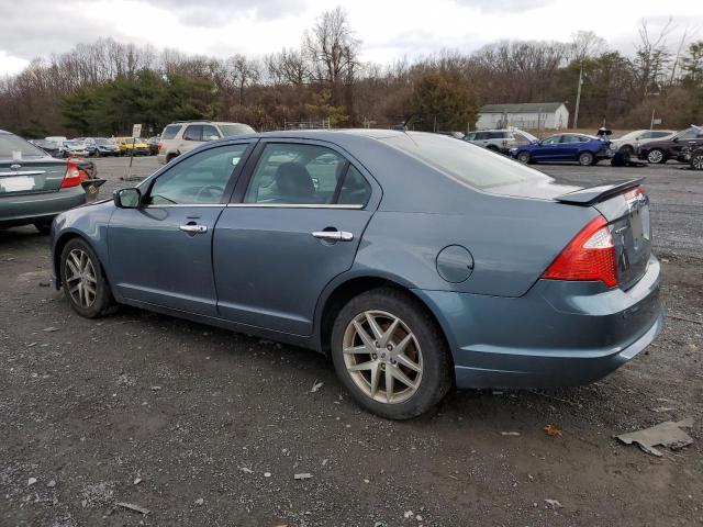 3FAHP0JA8CR168579 - 2012 FORD FUSION SEL TEAL photo 2