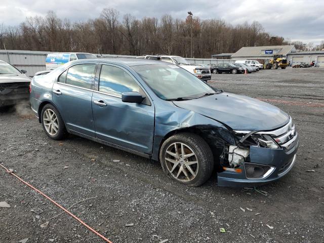 3FAHP0JA8CR168579 - 2012 FORD FUSION SEL TEAL photo 4