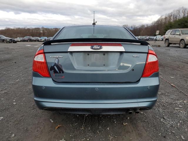 3FAHP0JA8CR168579 - 2012 FORD FUSION SEL TEAL photo 6