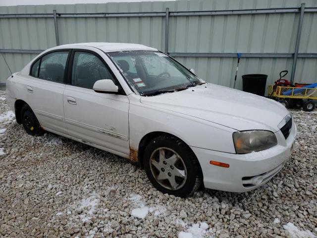 KMHDN46D66U292366 - 2006 HYUNDAI ELANTRA GL WHITE photo 4