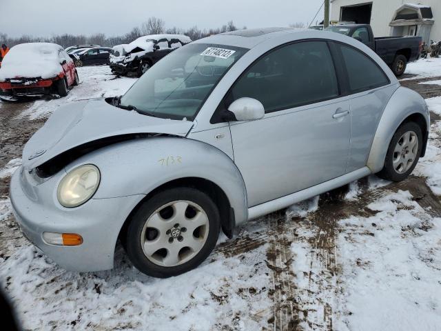 3VWCP21CX2M407222 - 2002 VOLKSWAGEN NEW BEETLE SILVER photo 1