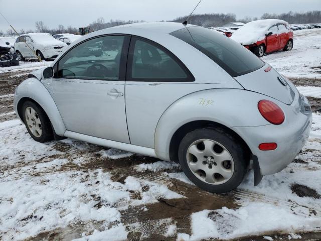 3VWCP21CX2M407222 - 2002 VOLKSWAGEN NEW BEETLE SILVER photo 2