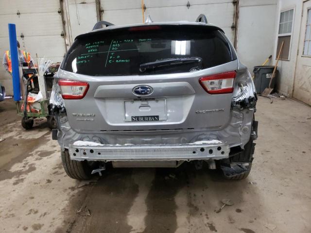 JF2GTACC6K8280790 - 2019 SUBARU CROSSTREK SILVER photo 6