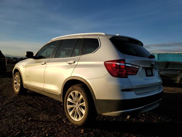 5UXWX9C56D0A21346 - 2013 BMW X3 XDRIVE2 SILVER photo 2