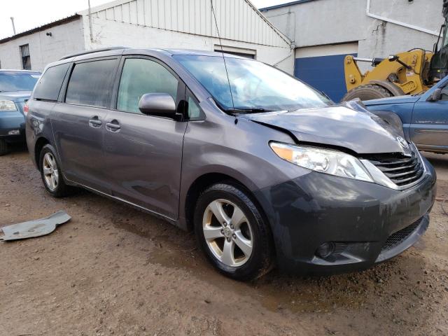 5TDKK3DC7BS017614 - 2011 TOYOTA SIENNA LE GRAY photo 4