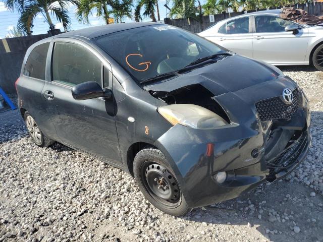 JTDJT923475049738 - 2007 TOYOTA YARIS BLACK photo 4