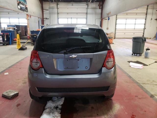 KL1TD66E09B343262 - 2009 CHEVROLET AVEO LS 银色 照片 6