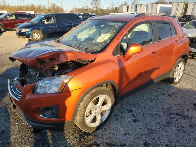 KL7CJNSB5FB209203 - 2015 CHEVROLET TRAX LTZ ORANGE photo 1