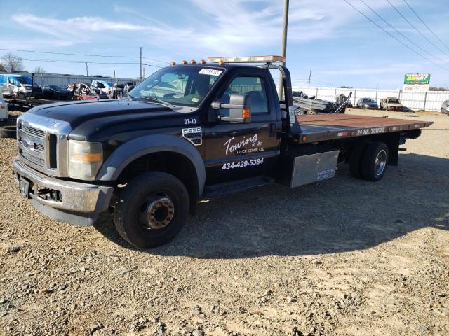 1FDAF56Y09EA96186 - 2009 FORD F550 SUPER BLACK photo 1