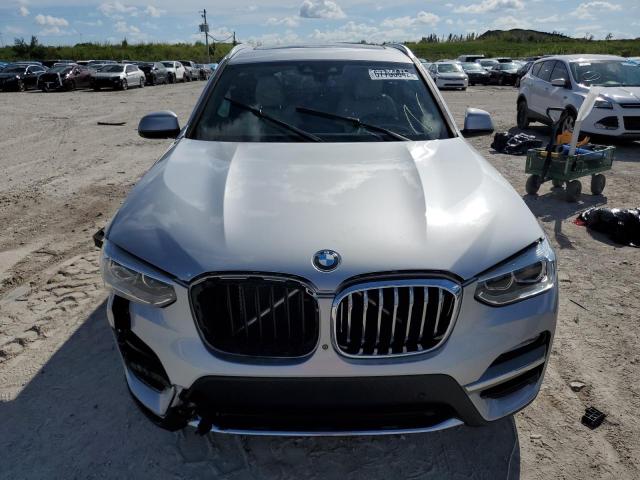 5UXTR7C53KLF30808 - 2019 BMW X3 SDRIVE3 SILVER photo 5