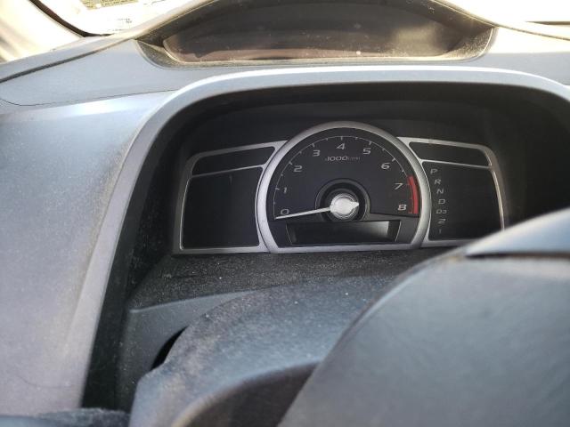 2HGFG12608H558887 - 2008 HONDA CIVIC LX GRAY photo 9