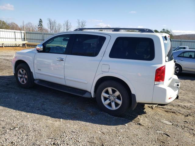 5N1AA08C99N607302 - 2009 NISSAN ARMADA SE WHITE photo 2