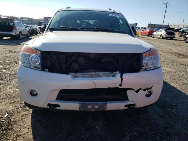 5N1AA08C99N607302 - 2009 NISSAN ARMADA SE WHITE photo 5