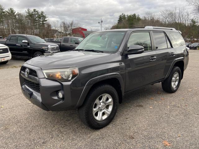 JTEBU5JR8E5160074 - 2014 TOYOTA 4RUNNER SR GRAY photo 2