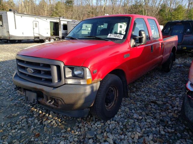1FTSW30S94EC78379 - 2004 FORD F350 SRW S RED photo 1